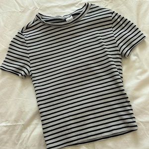 H&M Striped Baby Tee